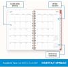 Blue Sky 2026-2027 Weekly and Monthly Academic Year Planner Calendar, July 2026 – June 2027, 5″ x 8″, Clear Pocket Cover, Wirebound, Laminated Tabs, Cali Pink(Cali Pink- 2026/2027)