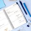 Blue Sky 2026-2027 Weekly and Monthly Academic Year Planner Calendar, July 2026 – June 2027, 5″ x 8″, Flexible Cover, Wirebound, Laminated Tabs, Chanson(Chanson- 2026/2027)