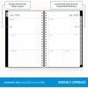 Blue Sky 2026-2027 Weekly and Monthly Academic Year Planner Calendar, July 2026 – June 2027, 5″ x 8″, Flexible Cover, Wirebound, Laminated Tabs, Enterprise(Enterprise- 2025/2026)