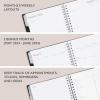 Blue Sky 2026-2027 Weekly and Monthly Academic Year Planner Calendar, July 2026 – June 2027, 5″ x 8″, Flexible Cover, Wirebound, Laminated Tabs, Enterprise(Enterprise- 2024/2025)