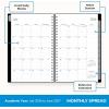 Blue Sky 2026-2027 Weekly and Monthly Academic Year Planner Calendar, July 2026 – June 2027, 5″ x 8″, Flexible Cover, Wirebound, Laminated Tabs, Enterprise(Enterprise- 2026/2027)
