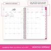 Blue Sky Color Me Courtney 2026-2027 Weekly and Monthly Academic Year Planner Calendar, July 2026 – June 2027, 5″ x 8″, Flexible Cover, Wirebound, Laminated Tabs, Storage Pocket, Includes Stickers, Bloom Pink(Bloom Pink- 2026/2027)