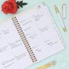 Blue Sky Day Designer 2026-2027 Weekly and Monthly Academic Year Planner Calendar, July 2026 – June 2027, 5″ x 8″, Flexible Cover, Laminated Tabs, Storage Pocket, Includes Stickers, Secret Garden Mint(Secret Garden Mint- 2026/2027)