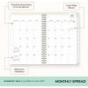 Blue Sky Day Designer 2026-2027 Weekly and Monthly Academic Year Planner Calendar, July 2026 – June 2027, 5″ x 8″, Flexible Cover, Laminated Tabs, Storage Pocket, Includes Stickers, Secret Garden Mint(Secret Garden Mint- 2026/2027)