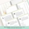 Blue Sky Day Designer 2026-2027 Weekly and Monthly Academic Year Planner Calendar, July 2026 – June 2027, 5″ x 8″, Flexible Cover, Laminated Tabs, Storage Pocket, Includes Stickers, Secret Garden Mint(Secret Garden Mint- 2026/2027)
