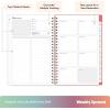 Blue Sky Gen Z 2026-2027 Weekly and Monthly Academic Year Planner Calendar, July 2026 – June 2027, 5″ x 8″, Flexible Interchangeable Cover, Wirebound, Laminated Tabs, Storage Pocket, Gladys(Gladys- 2025/2026)
