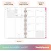 Blue Sky Gen Z 2026-2027 Weekly and Monthly Academic Year Planner Calendar, July 2026 – June 2027, 5″ x 8″, Flexible Interchangeable Cover, Wirebound, Laminated Tabs, Storage Pocket, Mayla(Mayla- 2026/2027)