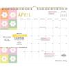 Blue Sky Brook Gossen 2026-2027 15 Month Monthly Academic Year Wall Calendar, April 2026 – June 2027, 15″ x 12″, Durable Twin Wire Binding, Colorful Interior, Perfect For Home, Office And Classroom, Daisy Checkers(Daisy Checkers- 2026/2027)