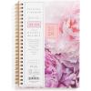 Blue Sky Rachel Parcell 2026-2027 Weekly and Monthly Academic Year Planner Calendar, July 2026 – June 2027, 5″ x 8″, Flexible Cover, Wirebound, Laminated Tabs, Storage Pocket, Includes Stickers, Peony(Peony- 2025/2026)