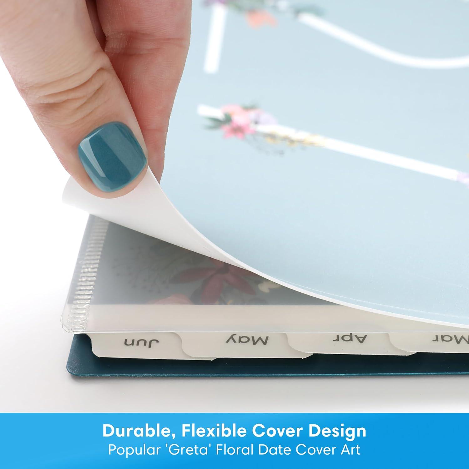 imageBlue Sky 20262027 Weekly and Monthly Academic Year Planner Calendar July 2026 June 2027 5875 x 8625 Flexible Cover Wirebound Laminated Tabs Includes Extra 30 Sheets of Notes GretaGreta 20262027