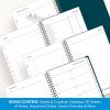 Blue Sky 2026-2027 Weekly and Monthly Academic Year Planner Calendar, July 2026 – June 2027, 5.875″ x 8.625″, Flexible Cover, Wirebound, Laminated Tabs, Includes Extra 30 Sheets of Notes, Greta(Greta- 2026/2027)