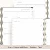 Blue Sky Life Note It 2026-2027 Academic Year Weekly and Monthly Planner, July 2026 – June 2027, 8.5” x 11”, Flexible Cover, Laminated Tabs, Wirebound, Storage Pocket, Hannah(Hannah- 2025/2026)