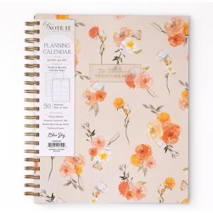 Blue Sky Life Note It 2026-2027 Academic Year Weekly and Monthly Planner, July 2026 – June 2027, 8.5” x 11”, Flexible Cover, Laminated Tabs, Wirebound, Storage Pocket, Hannah(Hannah- 2026/2027)