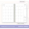 Blue Sky Ashley G 2026-2027 Weekly and Monthly Academic Year Planner Calendar, July 2026 – June 2027, 8.5″ x 11″, Flexible Cover, Wirebound, Laminated Tabs, Storage Pocket, Includes Sticker Sheet, Multi Color Smoke(Multi Color Smoke- 2025/2026)