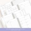 Blue Sky Ashley G 2026-2027 Weekly and Monthly Academic Year Planner Calendar, July 2026 – June 2027, 8.5″ x 11″, Flexible Cover, Wirebound, Laminated Tabs, Storage Pocket, Includes Sticker Sheet, Multi Color Smoke(Multi Color Smoke- 2025/2026)