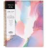 Blue Sky Ashley G 2026-2027 Weekly and Monthly Academic Year Planner Calendar, July 2026 – June 2027, 8.5″ x 11″, Flexible Cover, Wirebound, Laminated Tabs, Storage Pocket, Includes Sticker Sheet, Multi Color Smoke(Multi Color Smoke- 2026/2027)