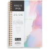 Blue Sky Ashley G 2026-2027 Weekly and Monthly Academic Year Planner Calendar, July 2026 – June 2027, 8.5″ x 11″, Flexible Cover, Wirebound, Laminated Tabs, Storage Pocket, Includes Sticker Sheet, Multi Color Smoke(Multi Color Smoke- 2025/2026)