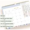 Blue Sky The Everygirl 2026-2027 Monthly Academic Year Wall Calendar, July 2026 – June 2027, 15″ x 12″, Durable Twin Wire Binding, Includes Sticker Sheet, Perfect For Home, Office And Classroom, Stratford Coastal(Stratford Coastal- 2026/2027)