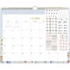 Blue Sky The Everygirl 2026-2027 Monthly Academic Year Wall Calendar, July 2026 – June 2027, 15″ x 12″, Durable Twin Wire Binding, Includes Sticker Sheet, Perfect For Home, Office And Classroom, Stratford Coastal(Stratford Coastal- 2026/2027)