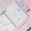 Blue Sky Kelly Ventura 2026-2027 Weekly and Monthly Academic Year Student Planning Calendar, July 2026 – June 2027, 8.5″ x 11″, Flexible Cover, Wirebound, Laminated Tabs, Storage Pocket, Magnetic & Snap In Book Marks, Includes Stickers, Blooming(Blooming- 2026/2027)