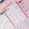 Blue Sky Kelly Ventura 2026-2027 Weekly and Monthly Academic Year Teacher Lesson Planner Calendar, July 2026 – June 2027, 8.5″ x 11″, Flexible Cover, Wirebound, Laminated Tabs, Storage Pocket, Magnetic & Snap In Book Marks, Includes Stickers, Summertime Brights(Summertime Brights- 2026/2027)