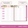 Blue Sky Kelly Ventura 2026-2027 Weekly and Monthly Academic Year Teacher Lesson Planner Calendar, July 2026 – June 2027, 8.5″ x 11″, Flexible Cover, Wirebound, Laminated Tabs, Storage Pocket, Magnetic & Snap In Book Marks, Includes Stickers, Summertime Brights(Summertime Brights- 2026/2027)
