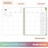 Blue Sky Gen Z 2026-2027 Weekly and Monthly Academic Year Planner Calendar, July 2026 – June 2027, 8.5″ x 11″, Flexible Interchangeable Cover, Wirebound, Laminated Tabs, Storage Pocket, Coreen(Coreen- 2026/2027)