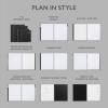 Blue Sky 2026-2027 Monthly Academic Year Planner Calendar, July 2026 – June 2027, 8″ x 10″, Monthly Layout, Flexible Cover, Wirebound, Laminated Tabs, Enterprise(Enterprise- 2024/2025)