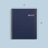 Blue Sky 2026-2027 Weekly and Monthly Academic Year Planner Calendar, July 2026 – June 2027, 7″ x 9″, Flexible Cover, Wirebound, Laminated Tabs, Enterprise Navy(Enterprise Navy- 2024/2025)