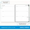 Blue Sky Weekly and Monthly Academic Year Planner Calendar, July – June, 8″ x 10.875″, Flexible Cover, Wirebound, Laminated Tabs, Pound (Dainian- 2026/2027, 8″ x 10.875″)(Seychelle- 2025/2026)