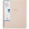 Blue Sky 2026-2027 Large Print Weekly and Monthly Academic Year Planner Calendar, July 2026 – June 2027, 8.5″ x 11″, Flexible Cover, Wirebound, Storage Pocket, Laminated Tabs, Sand(Sand- 2025/2026)