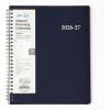 Blue Sky 2026-2027 Weekly and Monthly Academic Year Planner Calendar, July 2026 – June 2027, 7″ x 9″, Flexible Cover, Wirebound, Laminated Tabs, Enterprise Navy(Enterprise Navy- 2026/2027)
