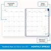 Blue Sky 2026-2027 Monthly Academic Year Planner Calendar, July 2026 – June 2027, 8″ x 10″, Monthly Layout, Flexible Cover, Laminated Tabs, Wirebound, Chanson(Chanson- 2026/2027)