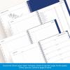 Blue Sky 2026-2027 Monthly Academic Year Planner Calendar, July 2026 – June 2027, 8″ x 10″, Monthly Layout, Flexible Cover, Laminated Tabs, Wirebound, Chanson(Chanson- 2025/2026)