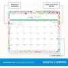 Blue Sky 2026-2027 Monthly Academic Year Wall Calendar, July 2026 – June 2027, 15″ x 12″, Durable Twin Wire Binding, Perfect For Home, Office And Classroom, Ditsy Dapple Light(Ditsy Dapple Light- 2026/2027)