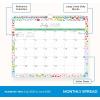 Blue Sky 2026-2027 Monthly Academic Year Wall Calendar, July 2026 – June 2027, 15″ x 12″, Durable Twin Wire Binding, Perfect For Home, Office And Classroom, Ditsy Dapple Light(Ditsy Dapple Light- 2025/2026)