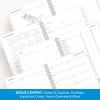Blue Sky 2026-2027 Weekly and Monthly Academic Year Planner Calendar, July 2026 – June 2027, 8.5″ x 11″, Flexible Cover, Wirebound, Laminated Tabs, Storage Pocket, Gemma(Gemma- 2026/2027)