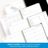 Blue Sky 2026-2027 Weekly and Monthly Academic Year Planner Calendar, July 2026 – June 2027, 8.5″ x 11″, Flexible Cover, Wirebound, Laminated Tabs, Storage Pocket, Pippi(Pippi- 2026/2027)