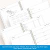 Blue Sky 2026-2027 Weekly and Monthly Academic Year Planner Calendar, July 2026 – June 2027, 8.5″ x 11″, Flexible Cover, Wirebound, Laminated Tabs, Storage Pocket, Gemma(Gemma- 2025/2026)