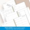 Blue Sky 2026-2027 Weekly and Monthly Academic Year Planner Calendar, July 2026 – June 2027, 8.5″ x 11″, Flexible Cover With Zip Pouch, Wirebound, Storage Pocket, Nickelson(Nickelson- 2026/2027)
