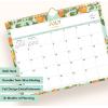 Blue Sky Day Designer 2026-2027 18 Month Monthly Academic Year Wall Calendar, July 2026 – December 2027, 11″ x 8.75″, Durable Twin Wire Binding, Colorful Interior, Perfect For Home, Office And Classroom, Orange Blossom Mint(Orange Blossom Mint- 2026/2027)