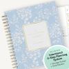 Blue Sky Day Designer 2026-2027 Daily and Monthly Academic Year Planner Calendar, July 2026 – June 2027, 8″ x 10″, Flexible Cover, Laminated Tabs, Storage Pocket, Includes Stickers, Black Stripe(Annabel- 2026/2027)
