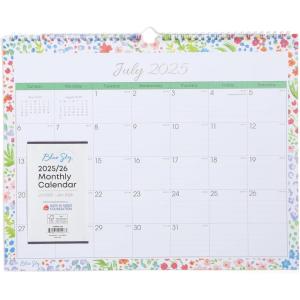 Blue Sky 2026-2027 Monthly Academic Year Wall Calendar, July 2026 – June 2027, 15″ x 12″, Durable Twin Wire Binding, Perfect For Home, Office And Classroom, Ditsy Dapple Light(Ditsy Dapple Light- 2025/2026)