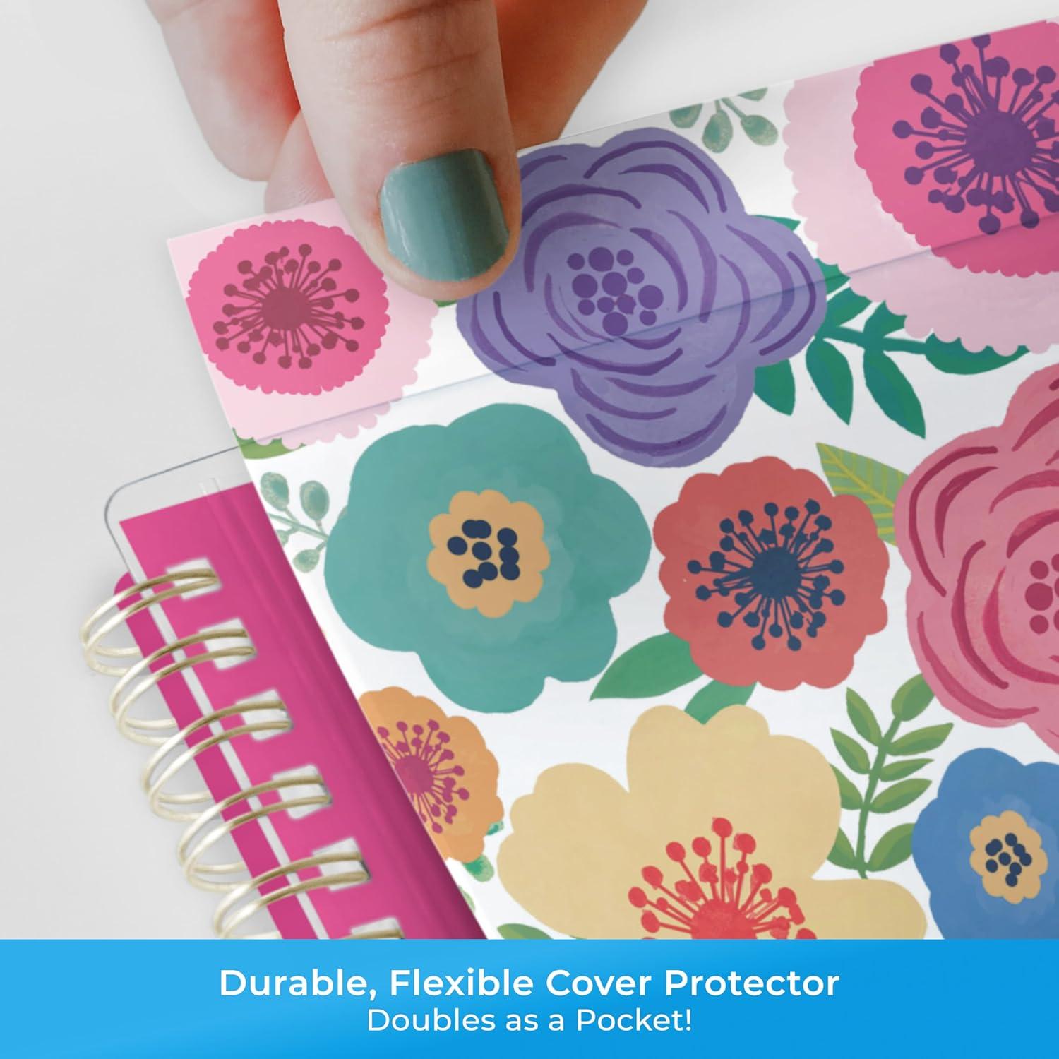 imageBlue Sky 20262027 Weekly and Monthly Academic Year Planner Calendar July 2026 June 2027 85 x 11 Flexible Pocket Cover Wirebound Storage Pocket Laminated Tabs MahaloMahalo 20252026