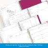Blue Sky 2026-2027 Weekly and Monthly Academic Year Planner Calendar, July 2026 – June 2027, 8.5″ x 11″, Flexible Pocket Cover, Wirebound, Storage Pocket, Laminated Tabs, Mahalo(Mahalo- 2025/2026)
