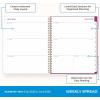 Blue Sky 2026-2027 Weekly and Monthly Academic Year Planner Calendar, July 2026 – June 2027, 8.5″ x 11″, Flexible Pocket Cover, Wirebound, Storage Pocket, Laminated Tabs, Mahalo(Mahalo- 2025/2026)