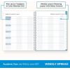 Blue Sky 2026-2027 Weekly and Monthly Academic Year Teacher Lesson Planner Calendar, July 2026 – June 2027, 8.5″ x 11″, Clear Pocket Cover, Wirebound, Laminated Tabs, Storage Pocket, Dots(Dots- 2026/2027)