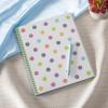 Blue Sky 2026-2027 Weekly and Monthly Academic Year Teacher Lesson Planner Calendar, July 2026 – June 2027, 8.5″ x 11″, Clear Pocket Cover, Wirebound, Laminated Tabs, Storage Pocket, Dots(Dots- 2025/2026)