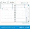Blue Sky 2026-2027 Weekly and Monthly Academic Year Teacher Lesson Planner Calendar, July 2026 – June 2027, 8.5″ x 11″, Clear Pocket Cover, Wirebound, Laminated Tabs, Storage Pocket, Dots(Dots- 2025/2026)