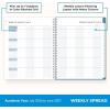 Blue Sky 2026-2027 Weekly and Monthly Academic Year Teacher Lesson Planner Calendar, July 2026 – June 2027, 8.5″ x 11″, Clear Pocket Cover, Wirebound, Laminated Tabs, Storage Pocket, Ditsy Dapple Light(Ditsy Dapple Light- 2026/2027)